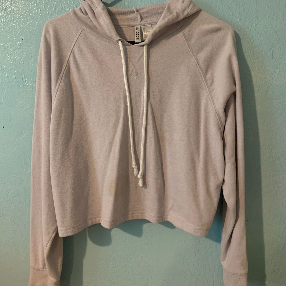 Crop top hoodie